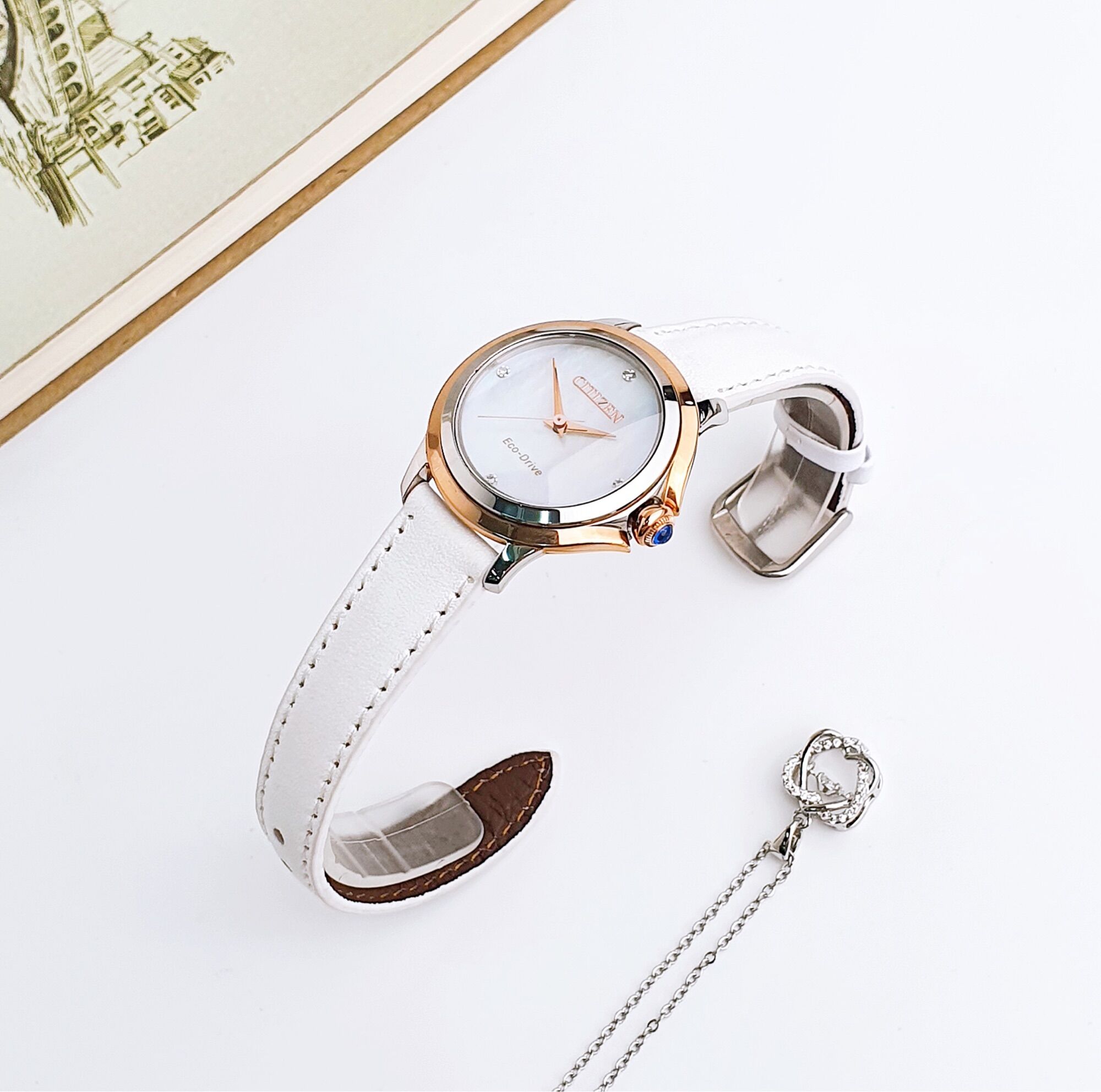 Đồng Hồ Nữ Citizen Ecodrive Size 32