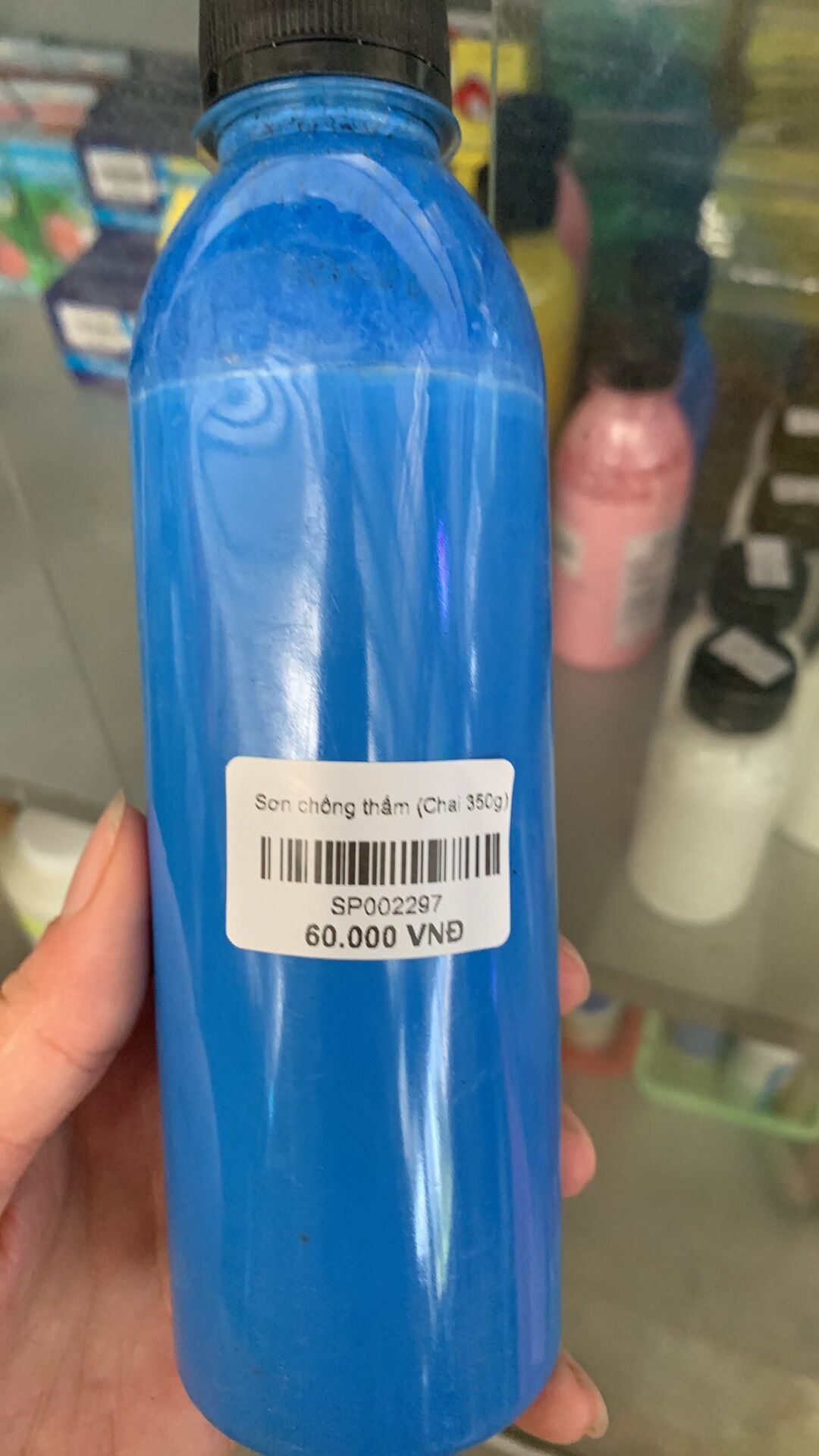 Sơn chống thấm dùng cho thùng xốp và bể xi măng