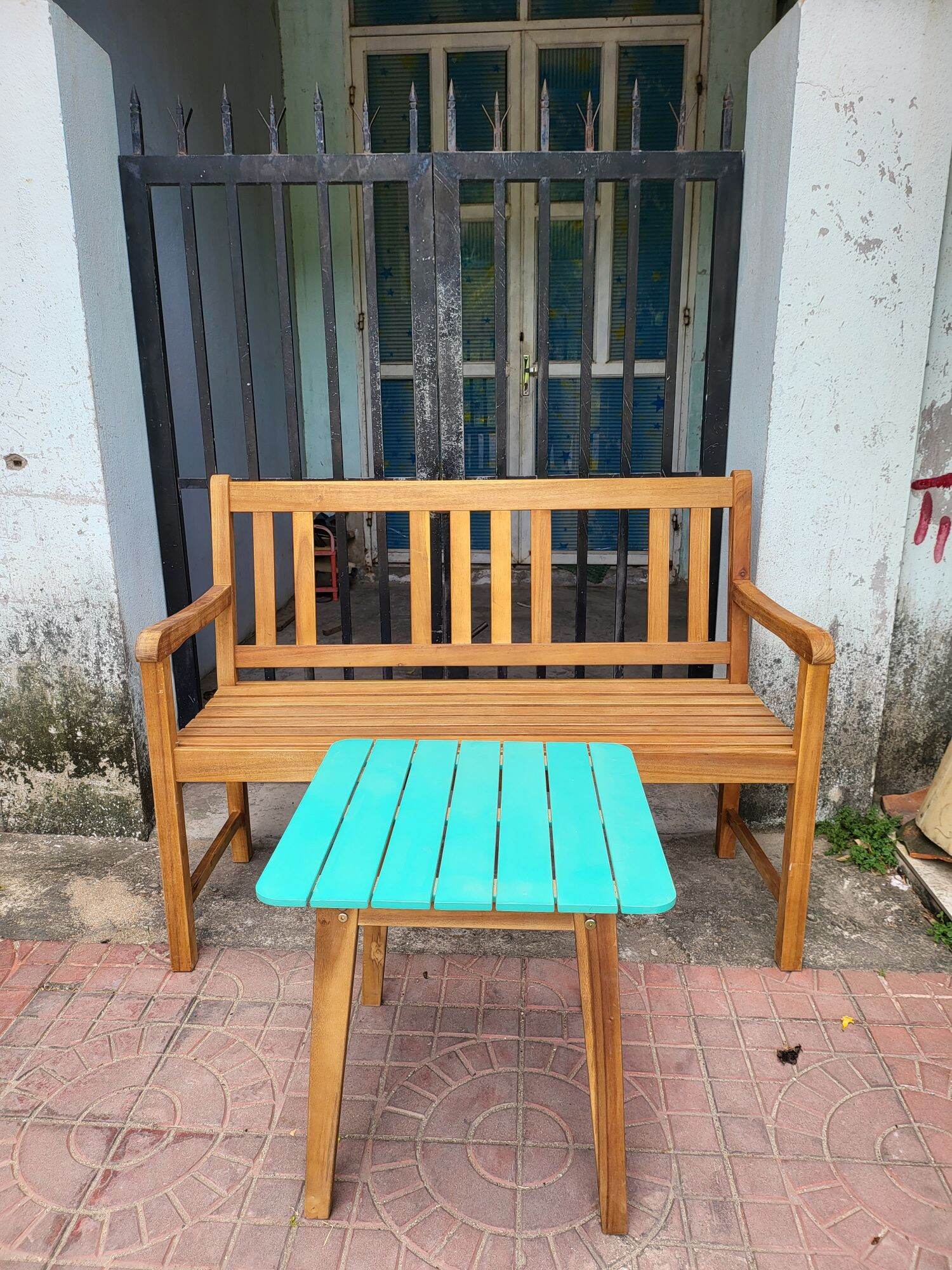 bàn gỗ mini cà phê