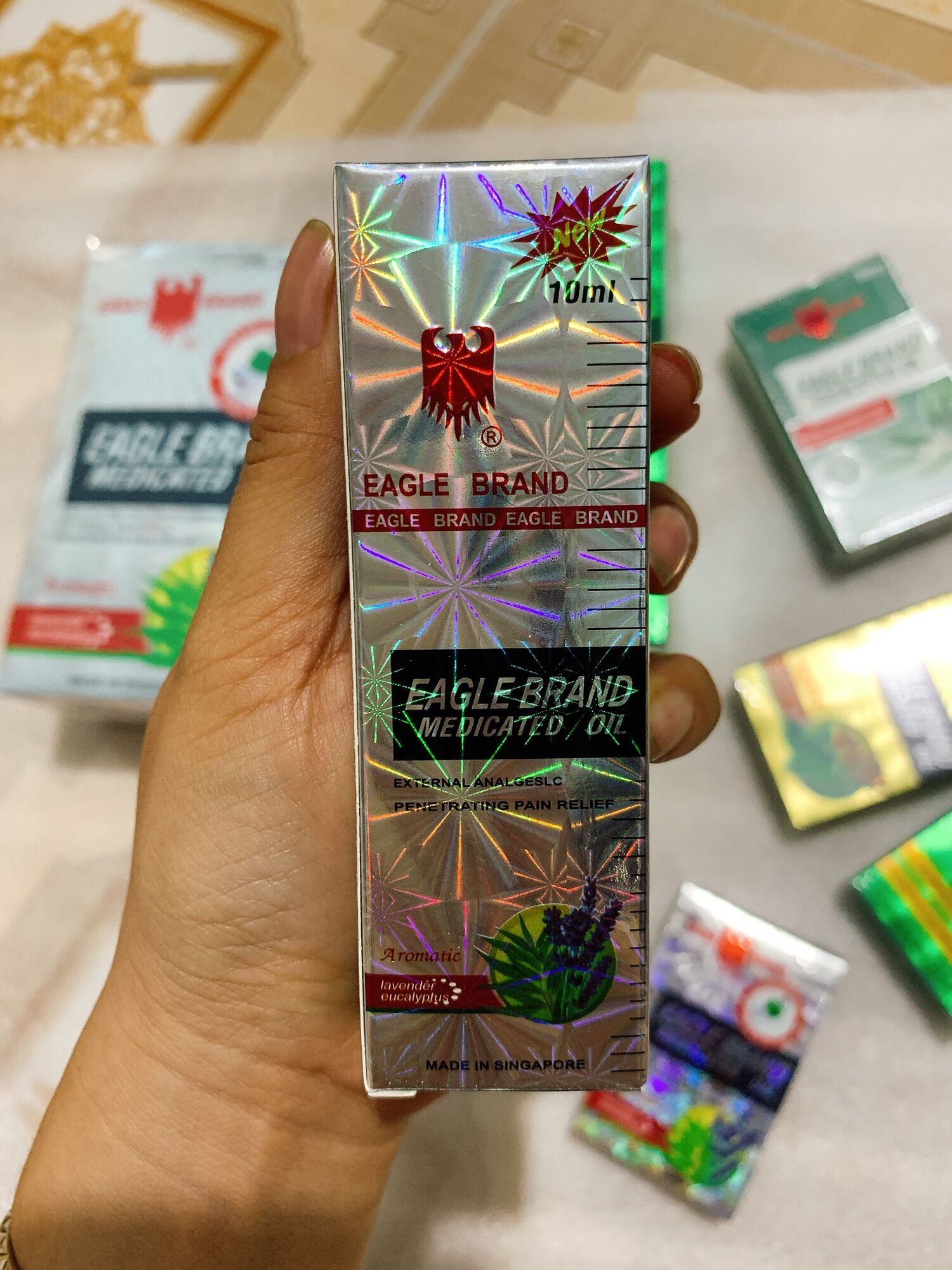 Dầu trắng Mỹ dạng lăn 10ml