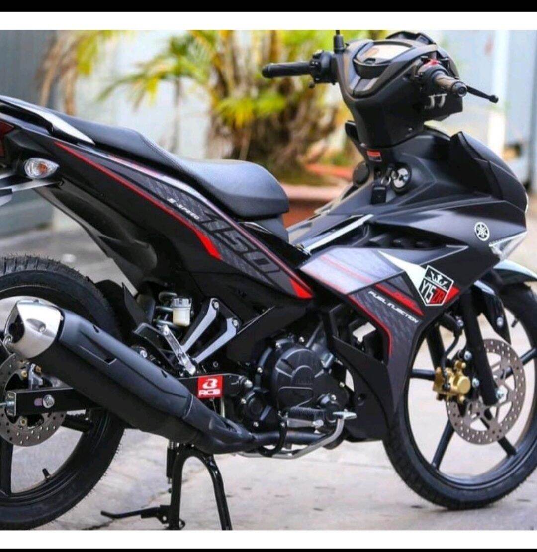 Tem rời exciter 150 đen y15zr