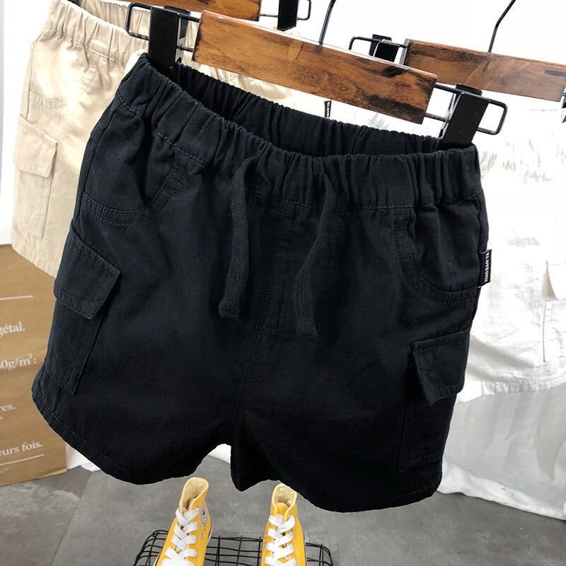 Quần short kaki túi hộp bé trai