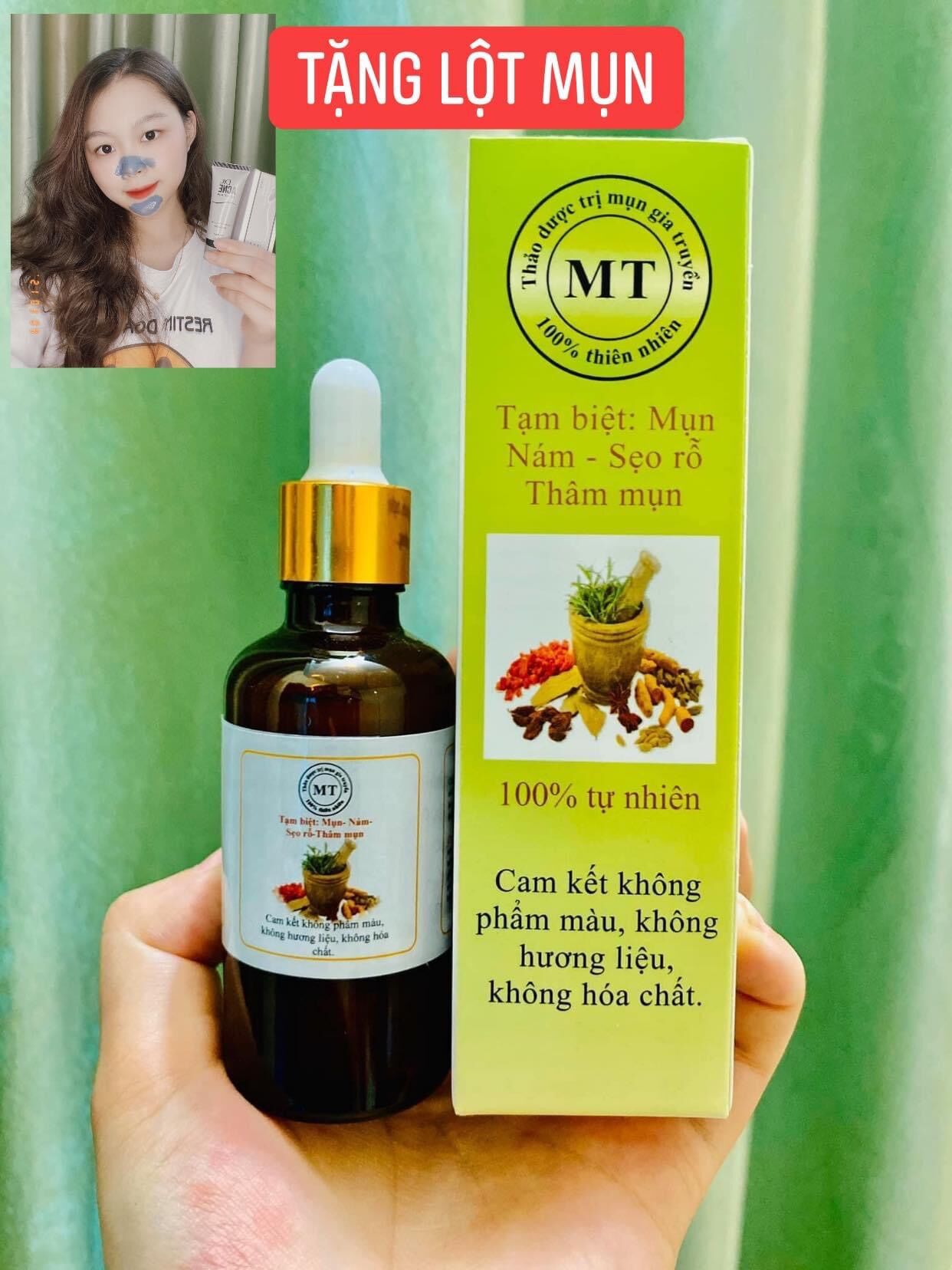 Thảo dược sạch mụn mt