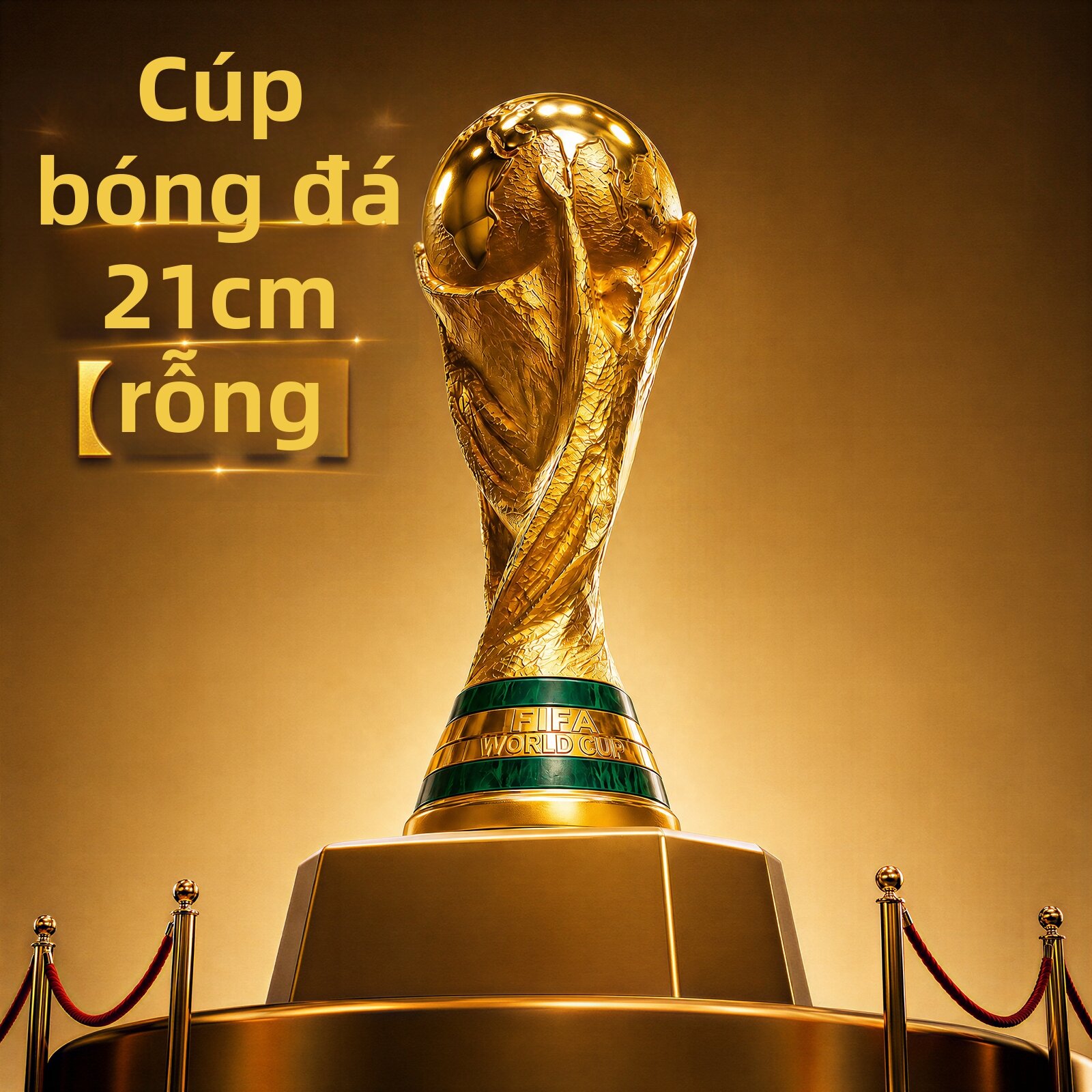 NUOXUNDE | Mô Hình Kỷ Niệm Cúp FIFA World Cup Tỉ Lệ 1:1