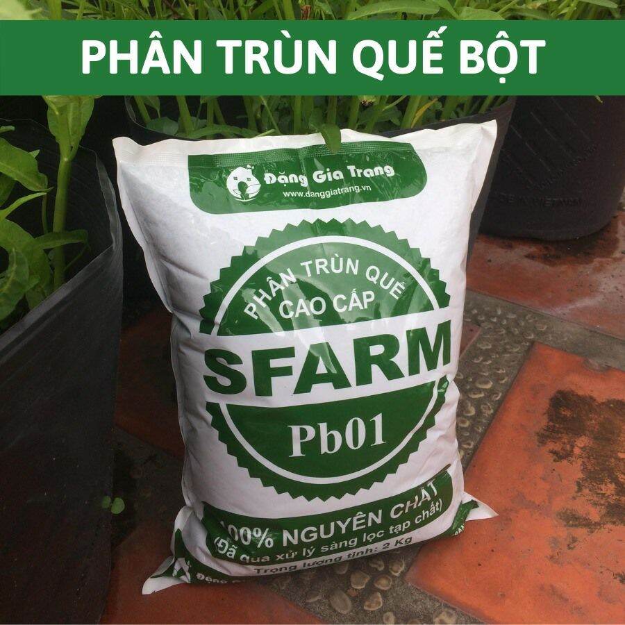 Phân trùn quế sfram đặng gia trang bao 5kg
