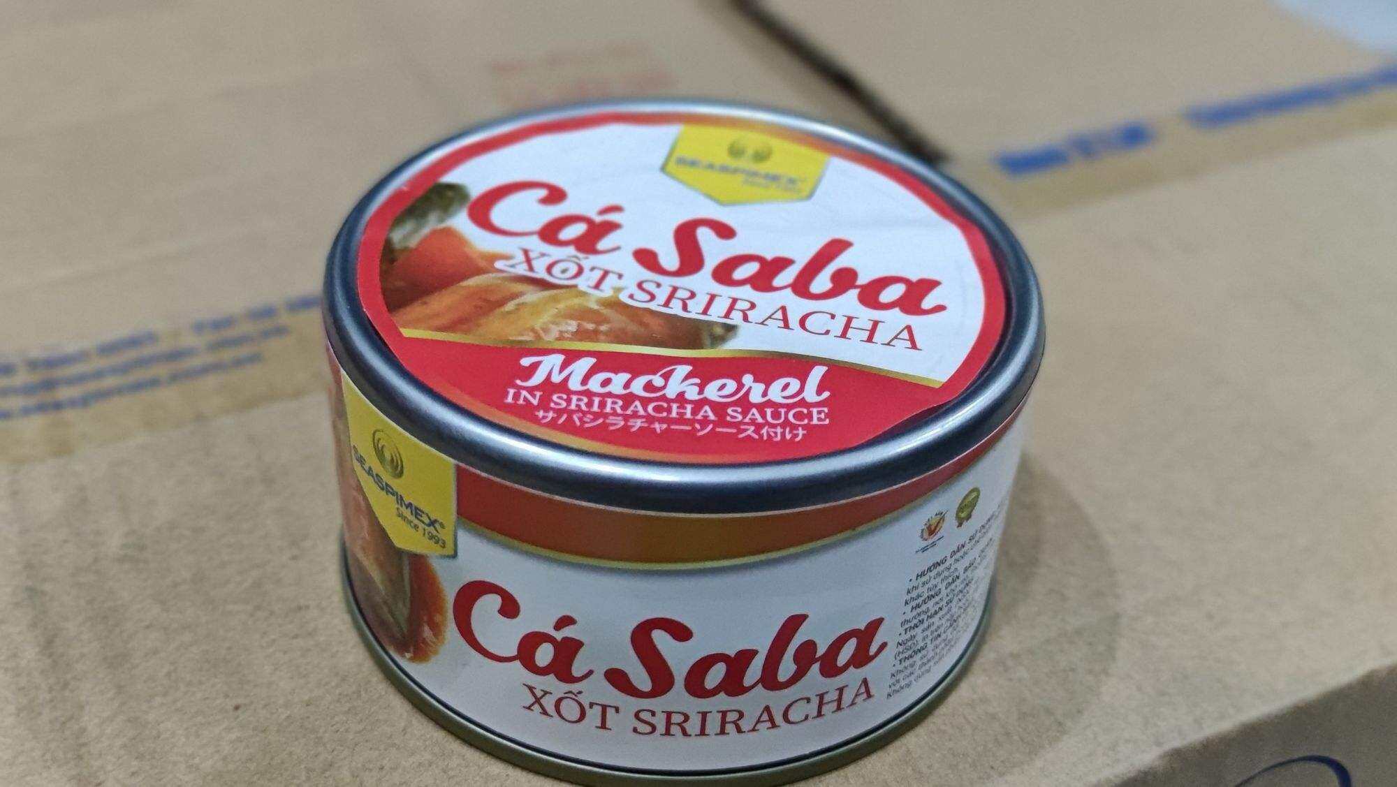 Cá saba Nhật sốt Sriracha - Seaspimex 185gr