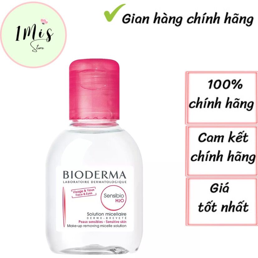 Tẩy Trang Micellar Bioderma Sensibio 100ml