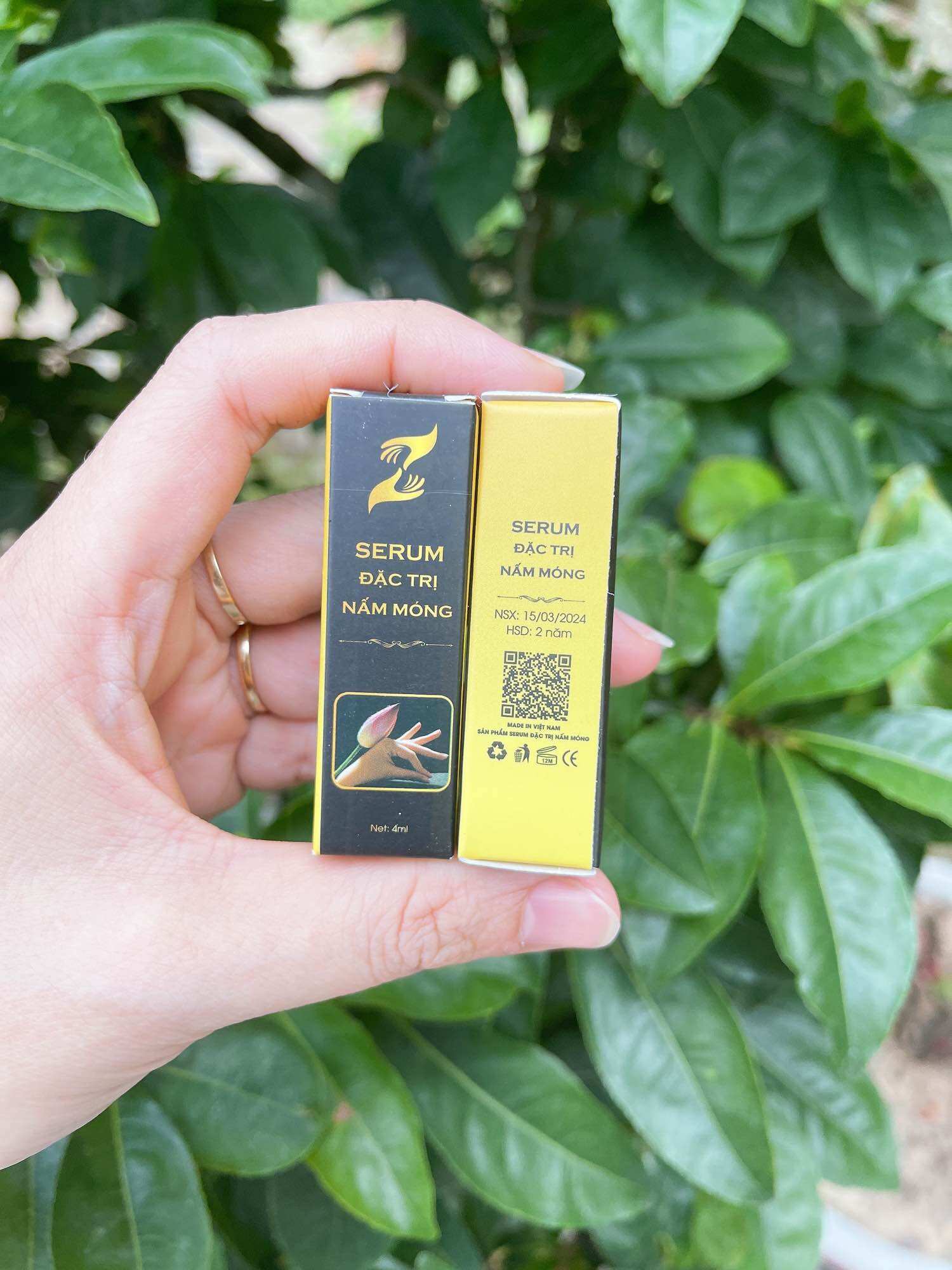 Combo 2 Lọ Serum Đánh Bay Nấm Móng, Bọng Móng, Hư Khóe, Nước Ăn Tay Chân, Phục Hồi Móng Hư Tổn