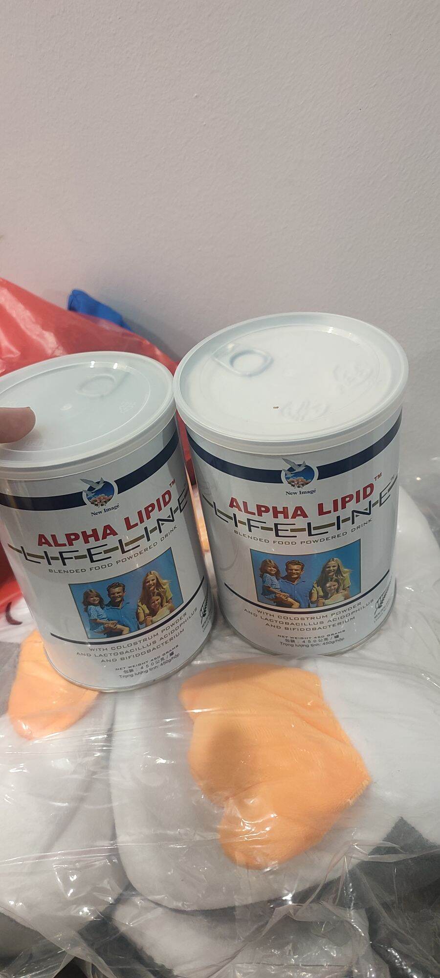 combo 2 lon alpha lipid 450g