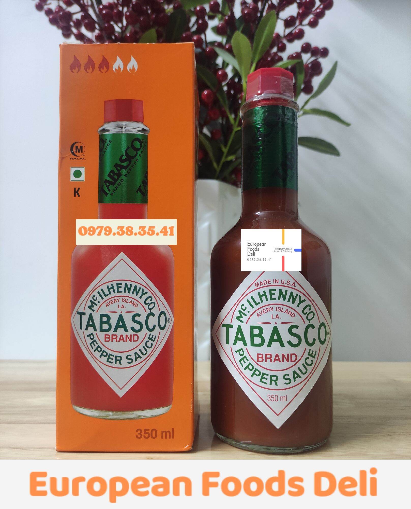 Gia Vị Pepper Sauce Sốt Ớt Tabasco 350 ML