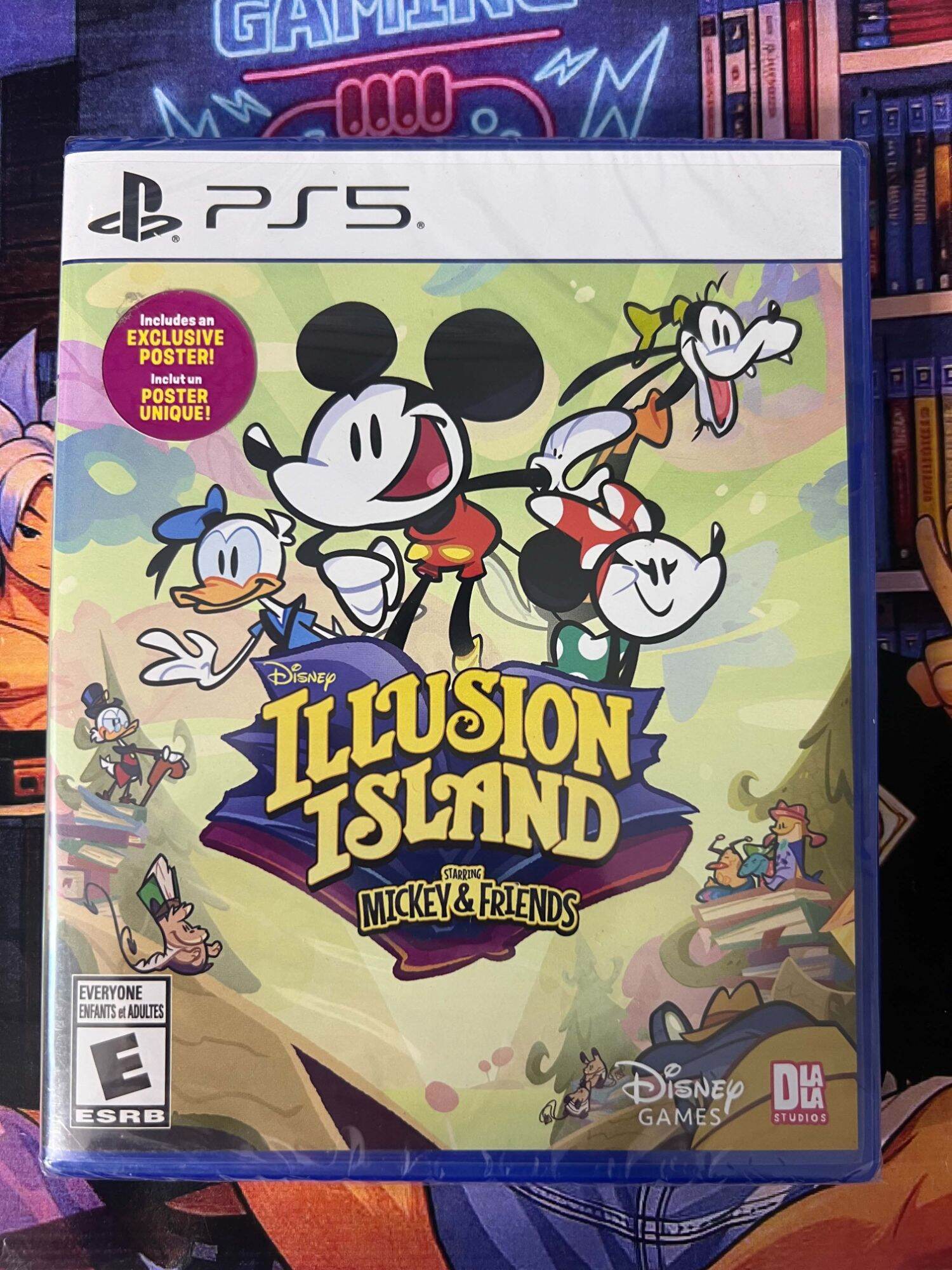 Đĩa Game PS5 :Disney Illusion Island Starring Mickey & Friends