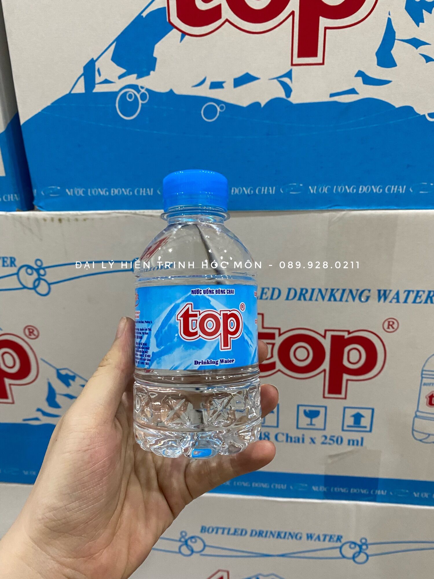 Nước Uống Đóng Chai Top 250ml (48 chai)