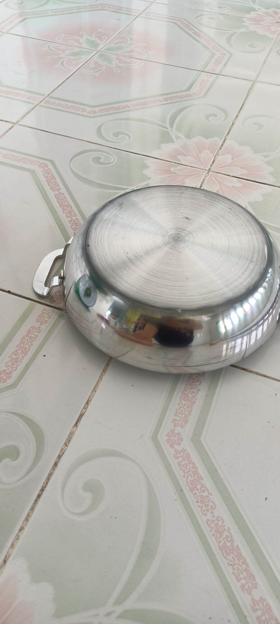chảo nhôm cắt Tân Đức Thành đk 23cm