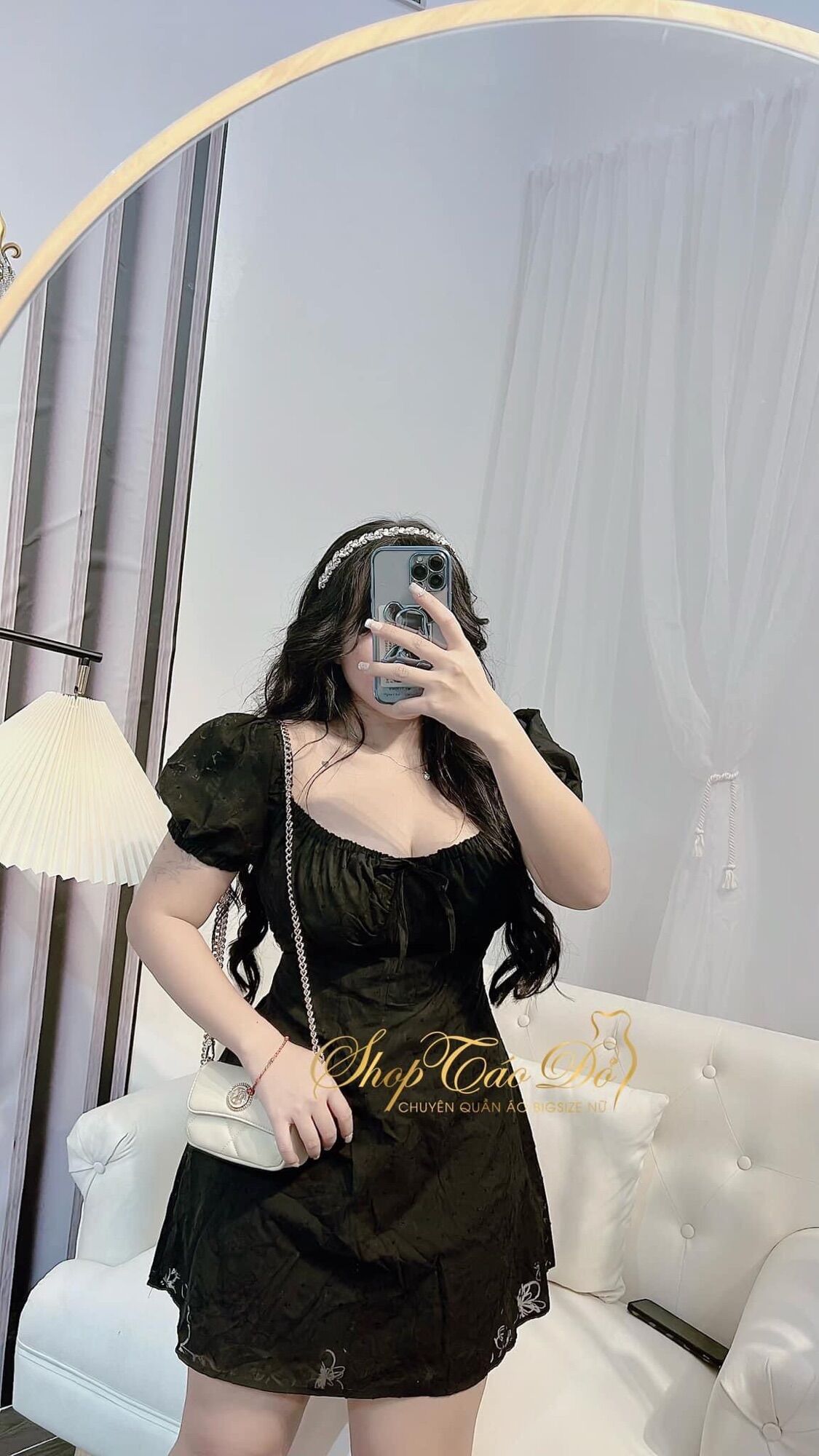 (SHOP TÁO ĐỎ BIGSIZE 50kg đến 90kg) ĐẦM REN ĐI CHƠIĐI BIỂN DÁNG CHỮ A