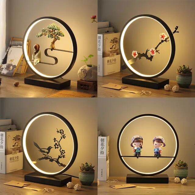 B113 - Đèn đặt bàn, đèn ngủ, đèn phòng ngủ, đèn decor, đèn trang trí