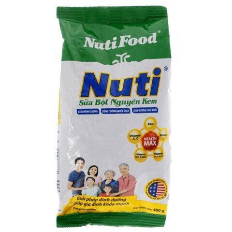 Sữa bột nguyên kem nutifood 400g