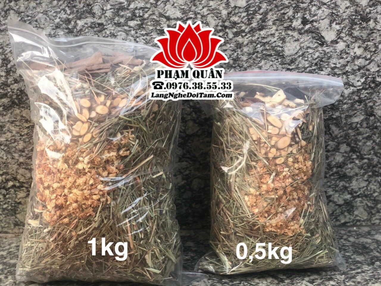 Lá thảo dược xông, gội đầu dưỡng sinh
