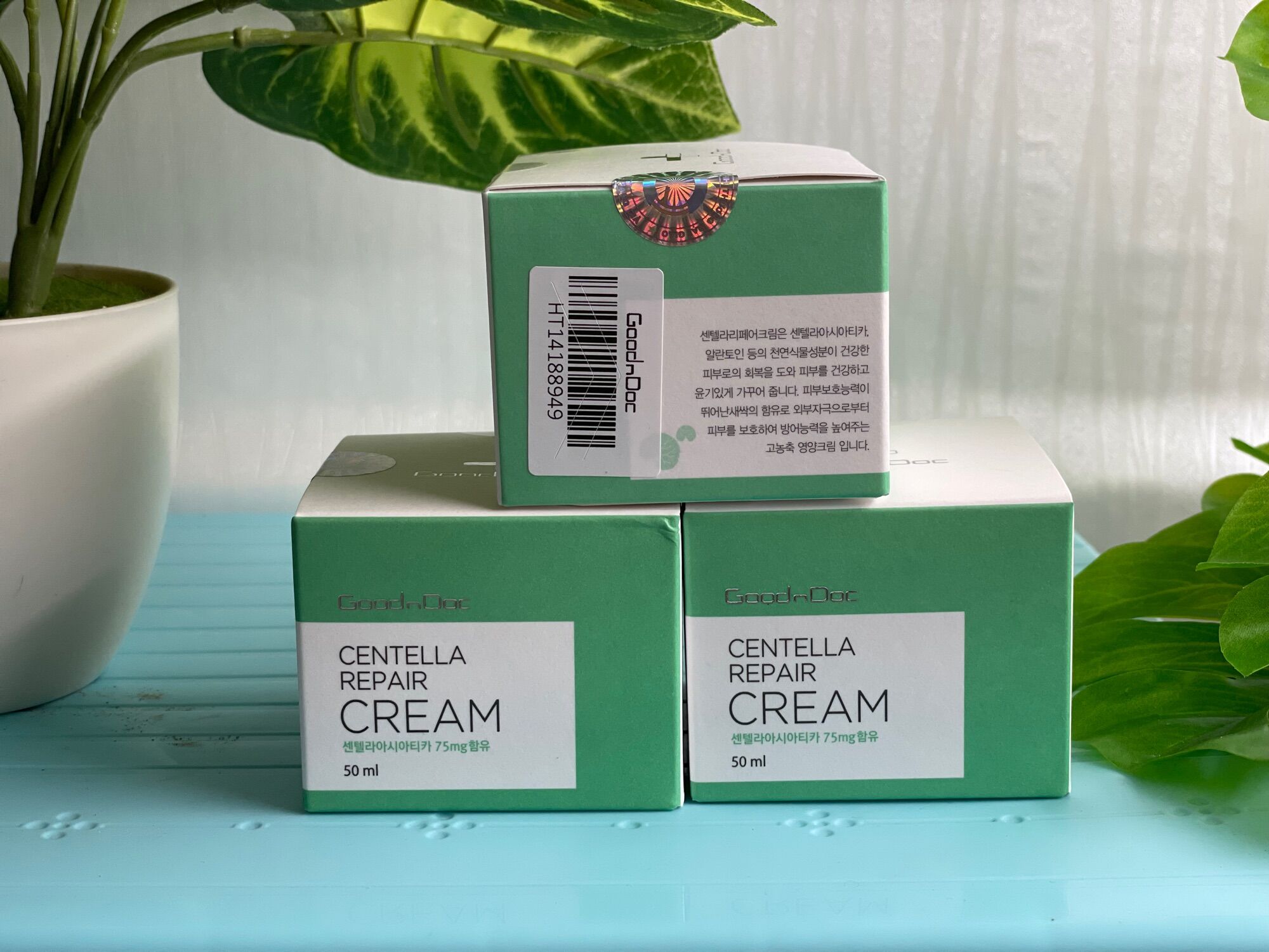 Kem dưỡng cấp ẩm phục hồi da Goodndoc Centella Cream [ HÀNG CHÍNH HÃNG ]