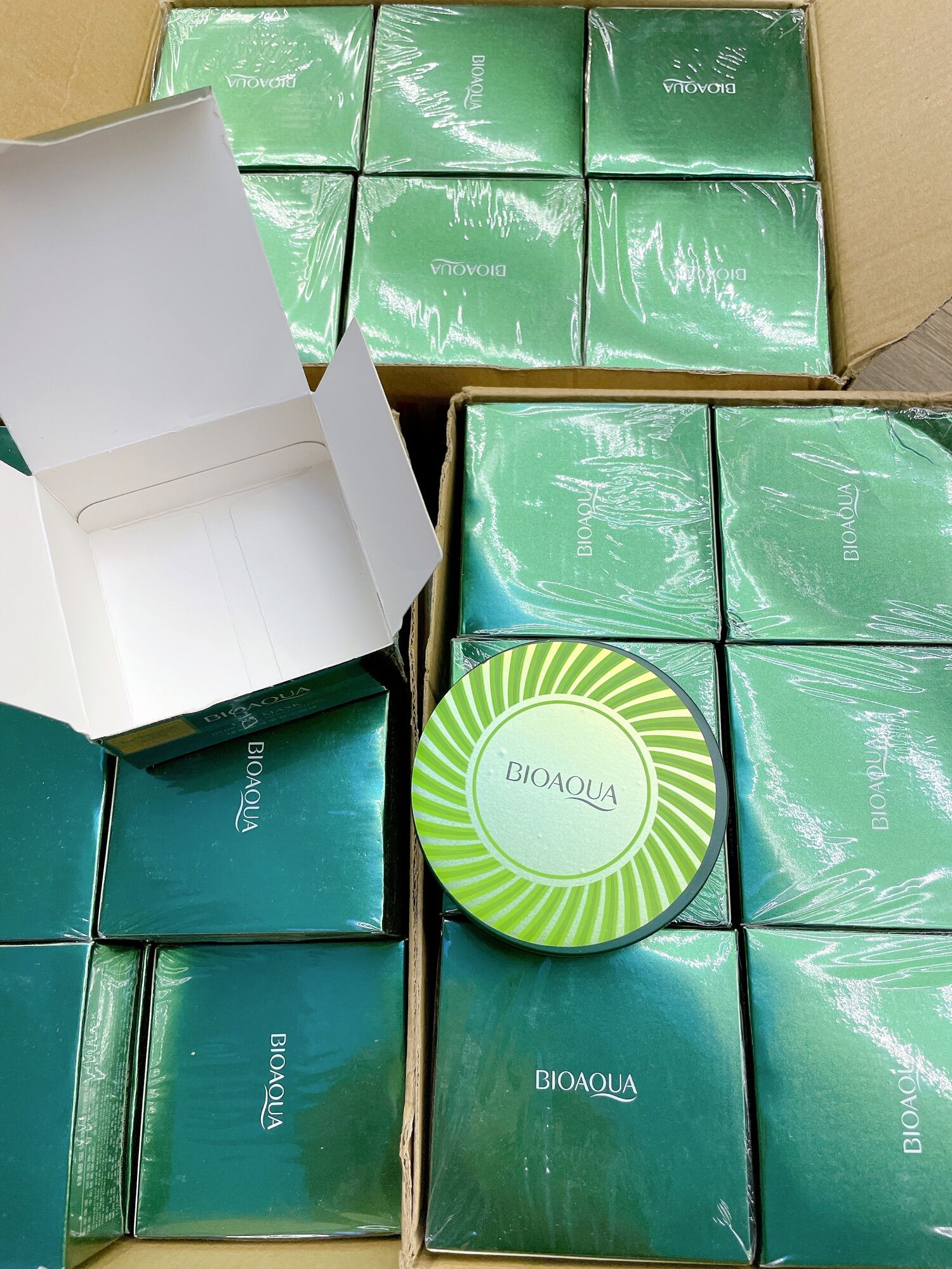 [HCM]Mặt Nạ mắt bioqua xanh