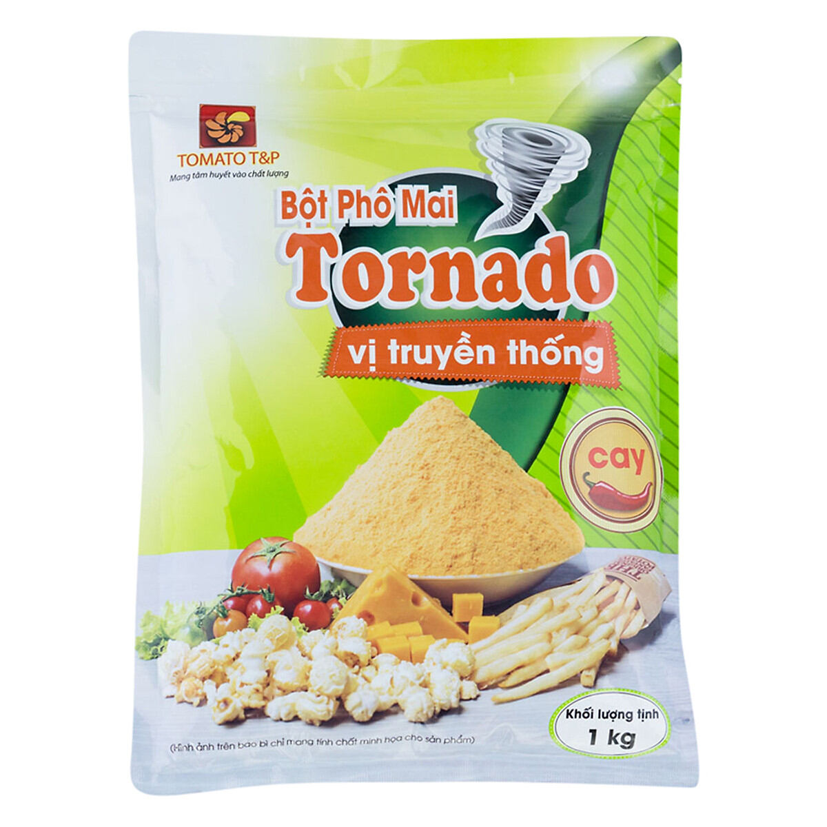 Bột phô mai Vị cay loại 1kg