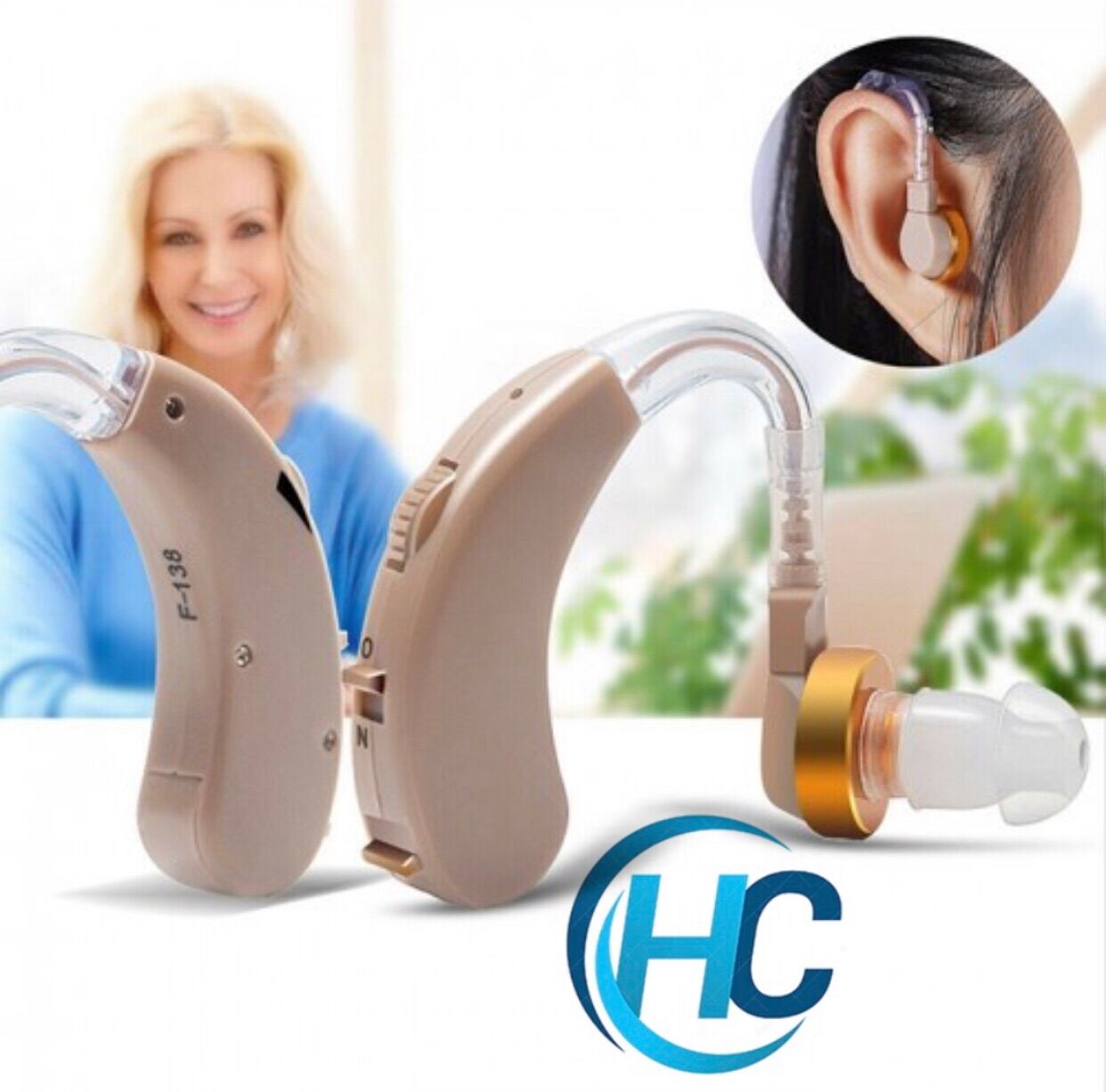 [CHÍNH HÃNG] Máy trợ thính không dây POWERTONE F-138