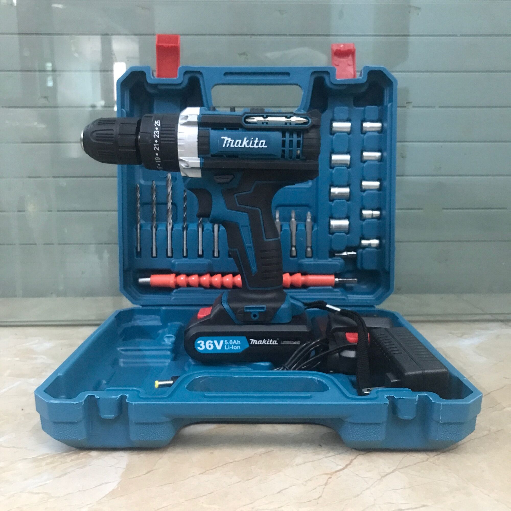 Máy khoan bắt vít pin đầu 10mm