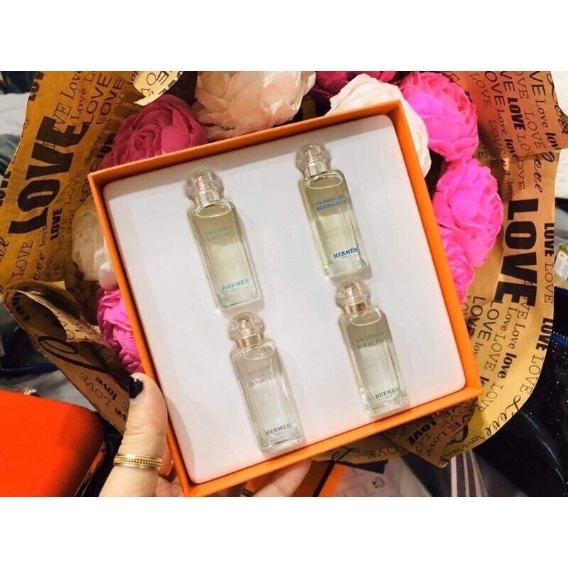 Sét nước hoa nữ Hermes Parfums 4 x7,5ml
