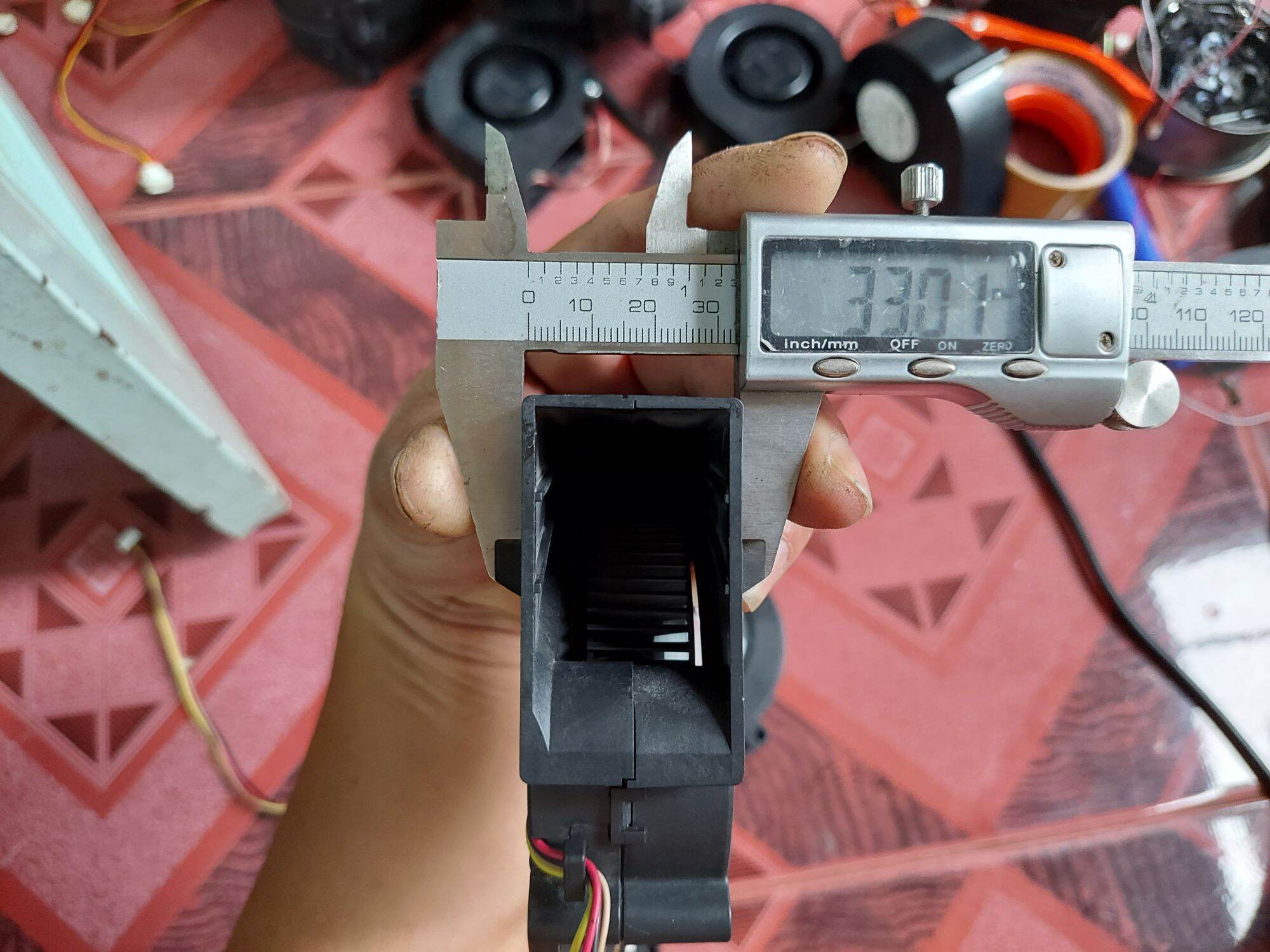 Quạt Sò philippines 24v 0.9A tháo máy Nhật.