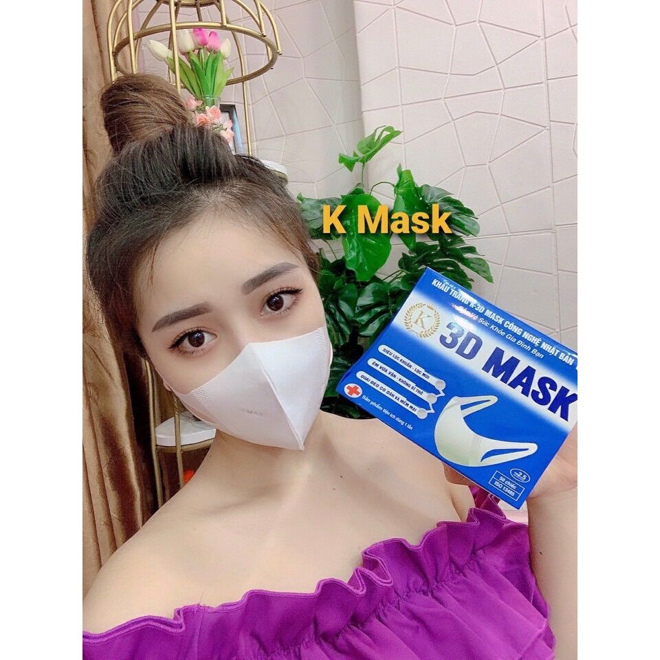 Khẩu trang 3d masks hộp 50 chiếc