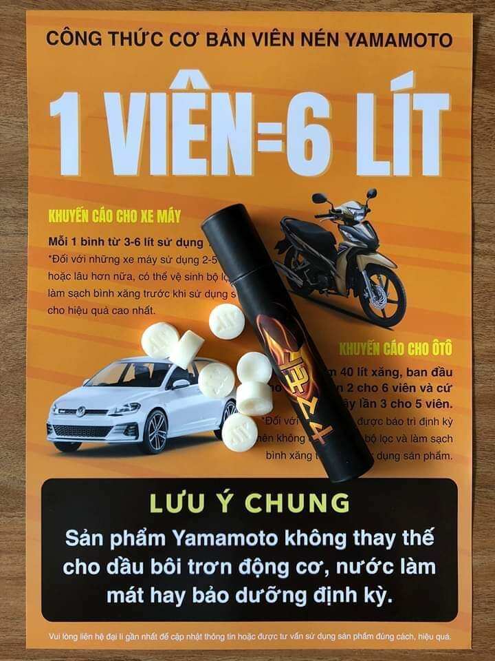 Viên tiết kiệm xăng yamamoto - ảnh sản phẩm 1