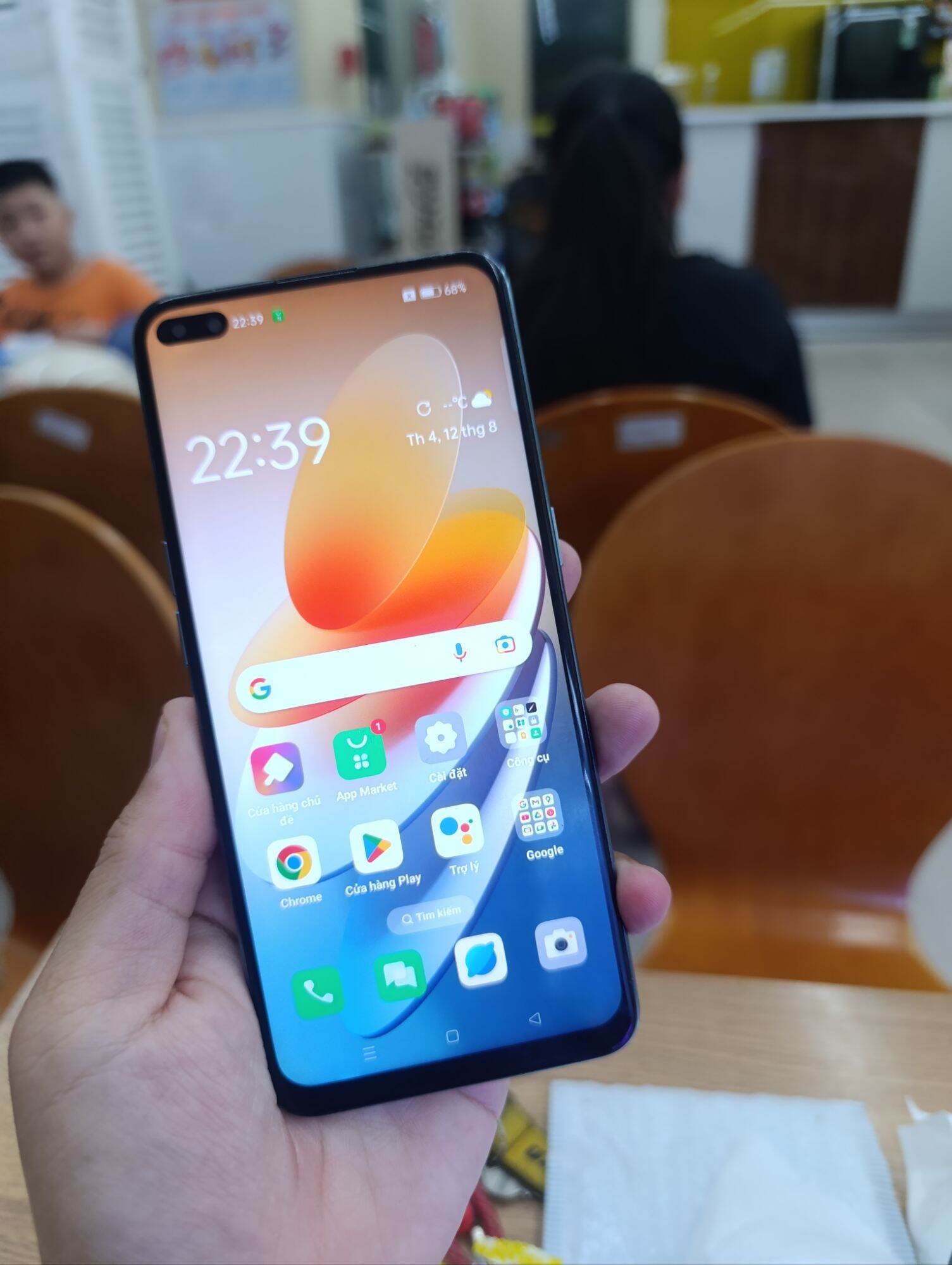 (Used Product) Oppo Reno 4 Phone (Lcd Screen, 8/128 Ram, Android 12)