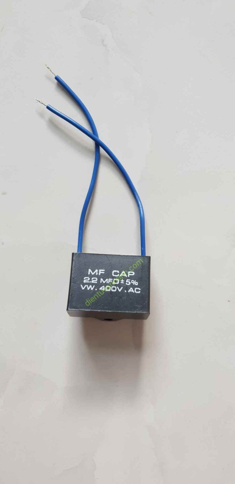 Tụ kapa cho quạt điện loại cbb61 từ 1.5uf - 2uf - 2.5uf - 3uf - 4uf - 5uf điện áp 400vac