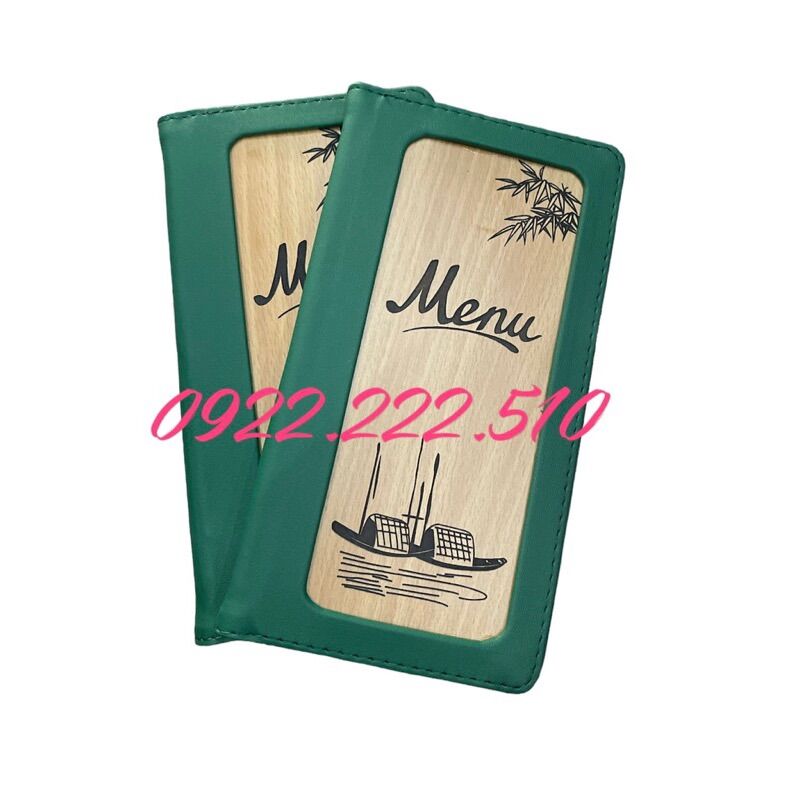 CUỐN BÌA MENU NHỎ 10 LÁ 2312