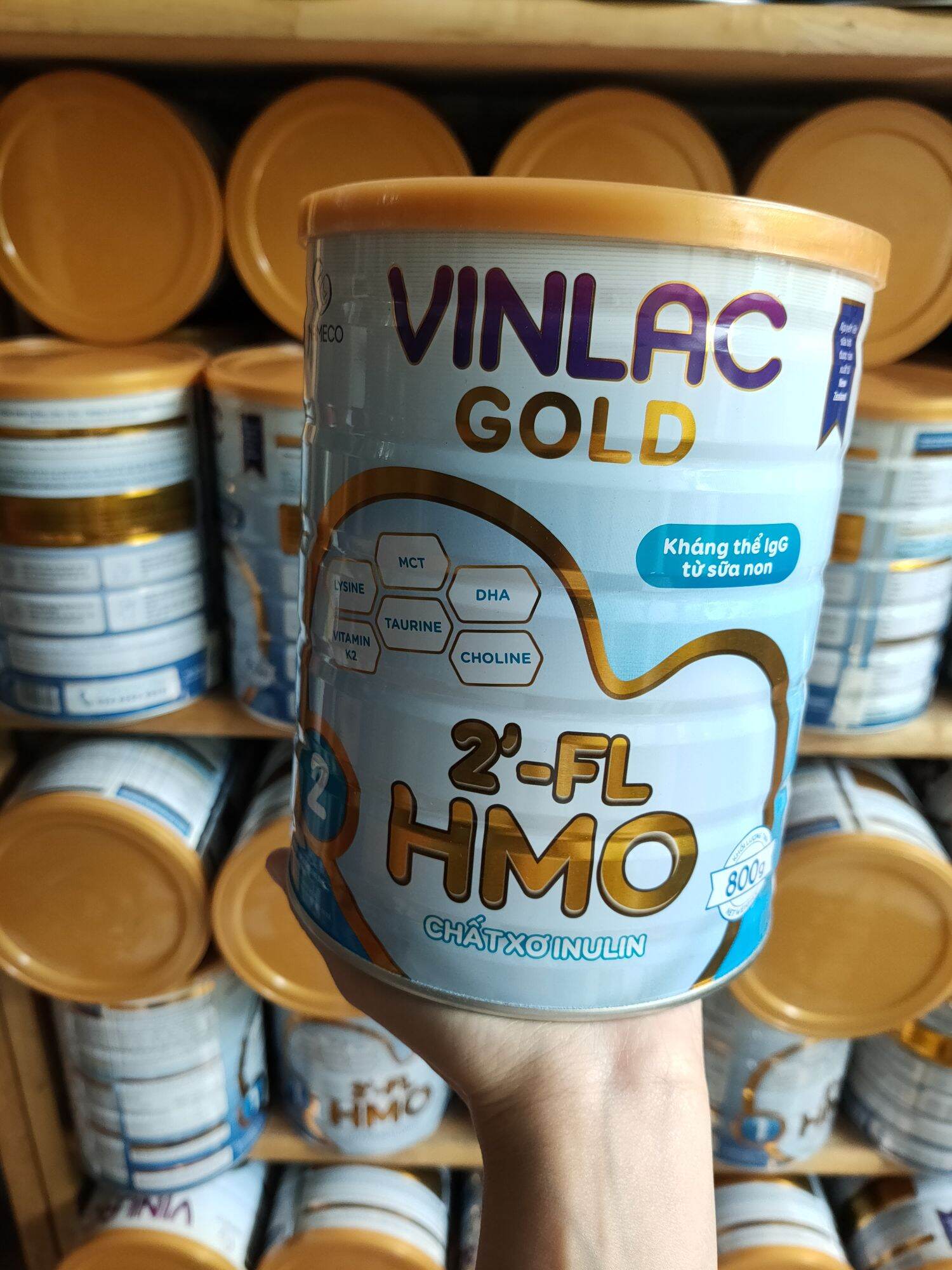 Sữa vinlac gold 2 800g date 2026