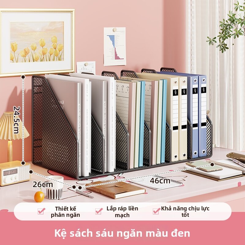 WUBUWEI | Giá Đựng Tài Liệu Dung Lượng Lớn Kệ Sách Dày A4