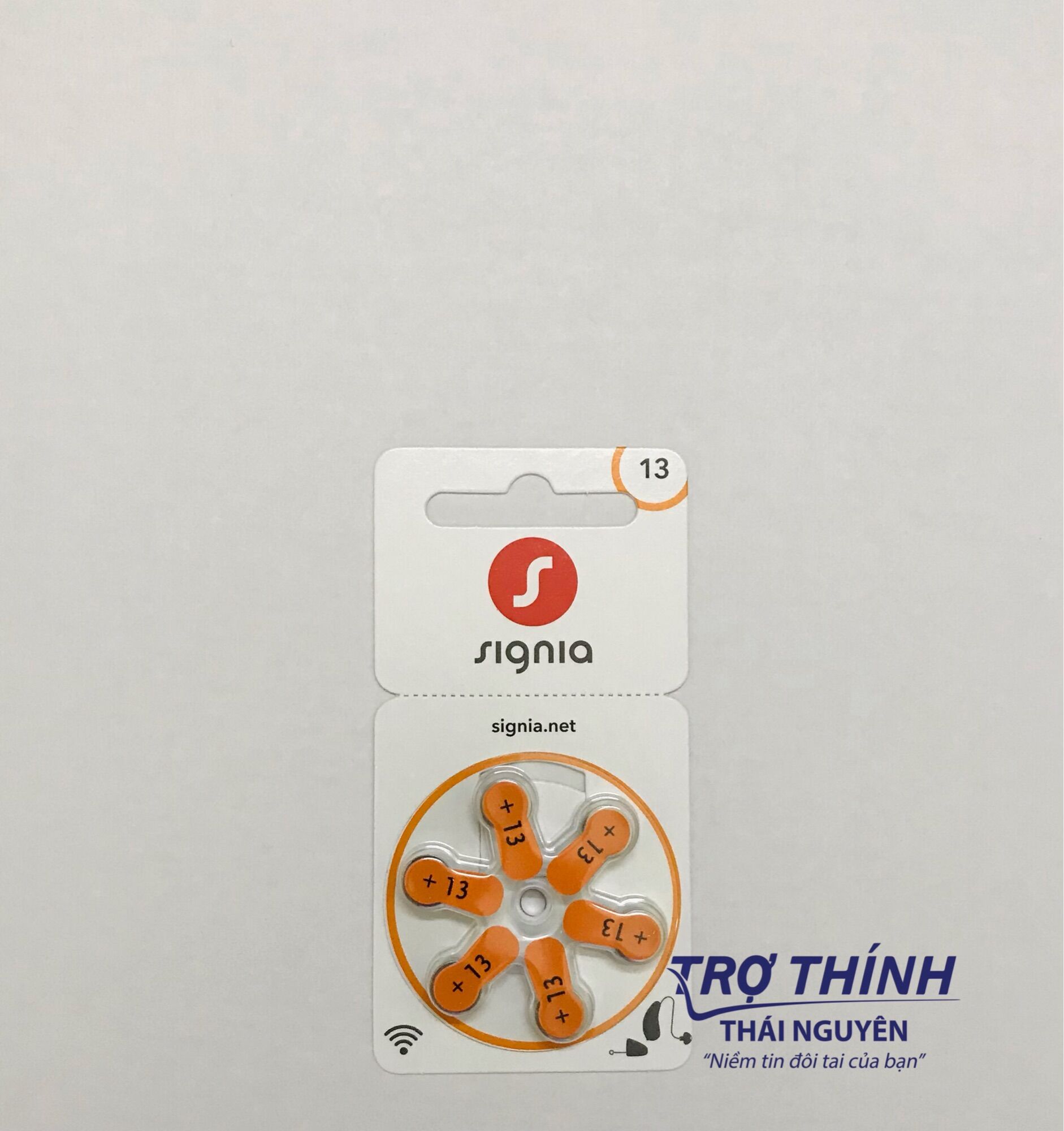 Hộp 10 vỉ Pin máy trợ thính Signia số 13