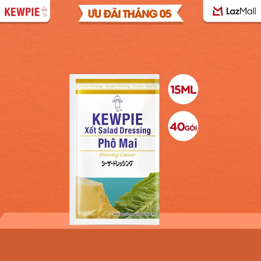 Combo 40 gói Dressing Phô Mai Kewpie 15ml