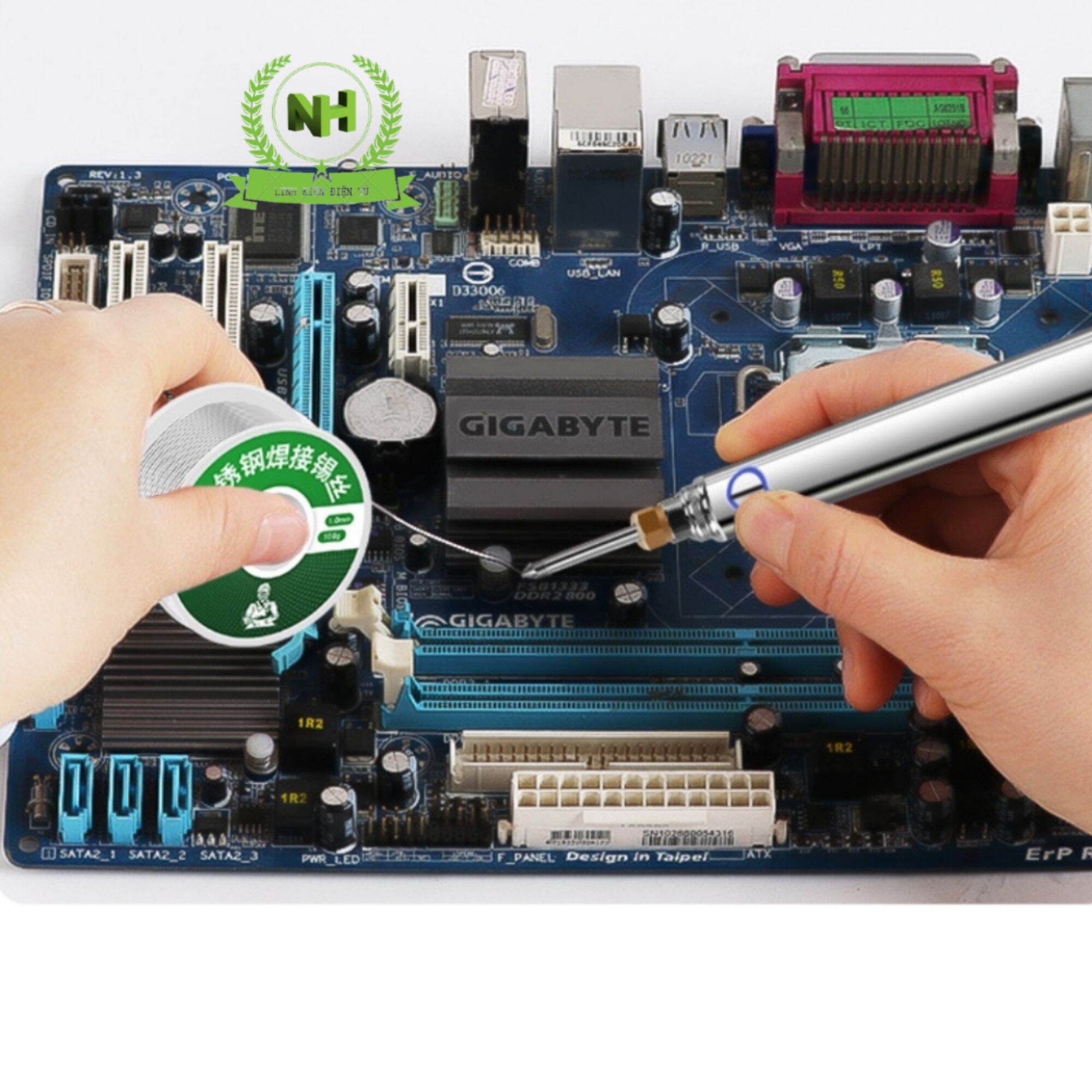 Thiếc Hàn Nhẹ Lửa Không Chứa Chì 63/37 Thông Lượng 2%