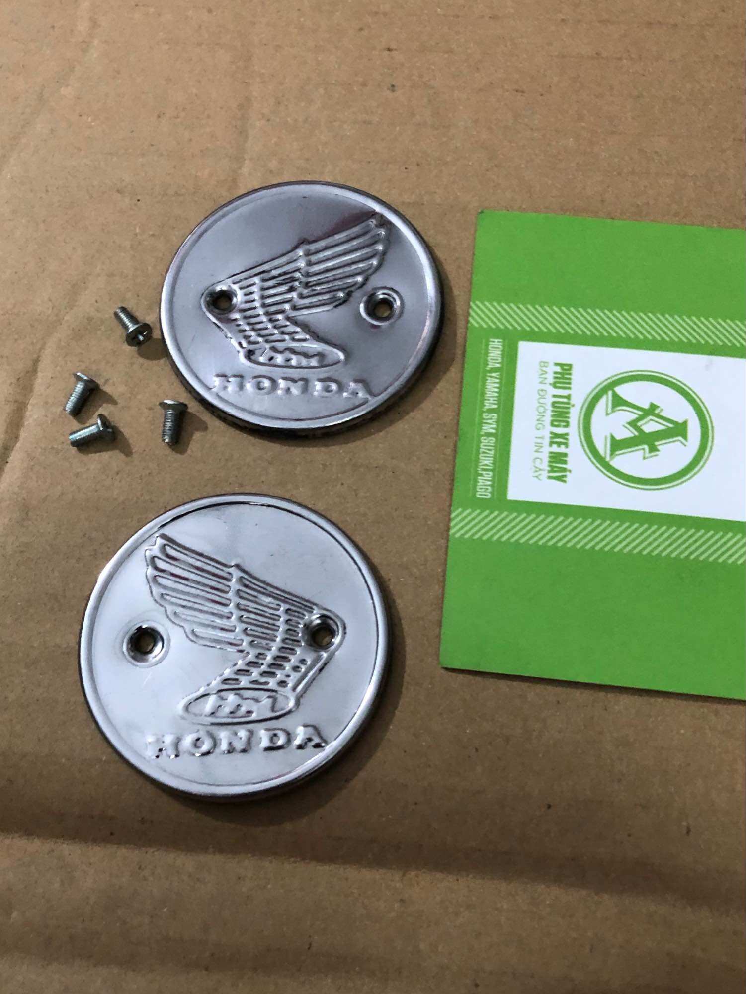 LOGO CÁNH CHIM GẮN MÁ BÌNH XĂNG LỚN 67 ( LOẠI KHÔNG SƠN )