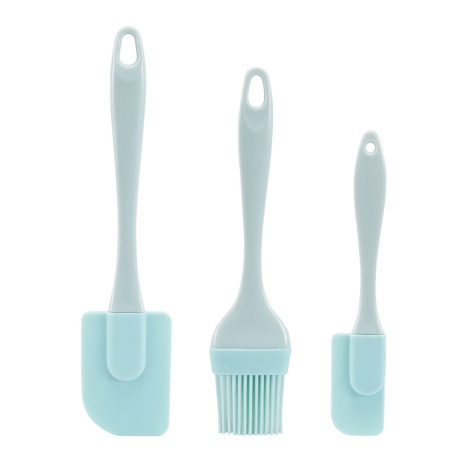 Dụng cụ làm bánh 3 món silicone_dụng cụ vét bột