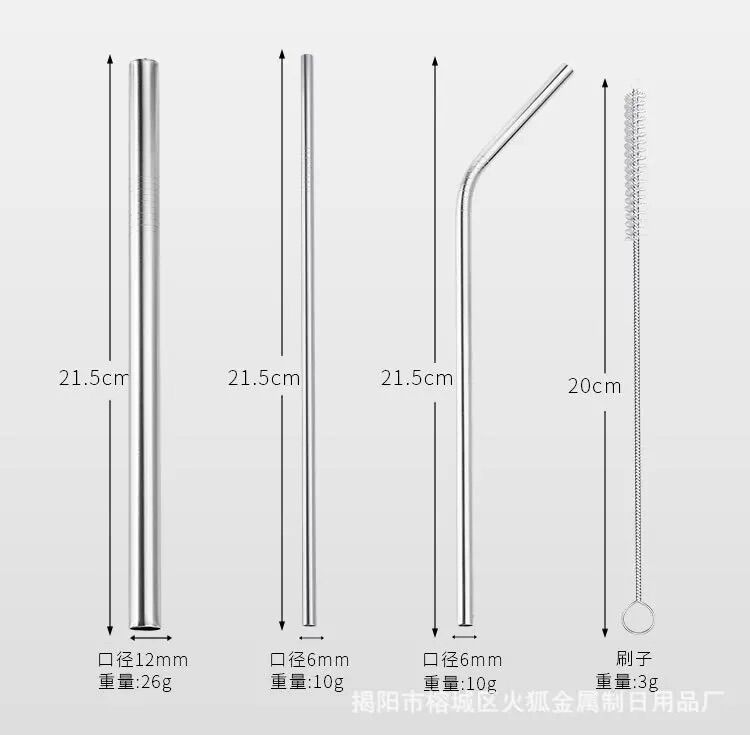 Bộ ống hút inox cá nhân