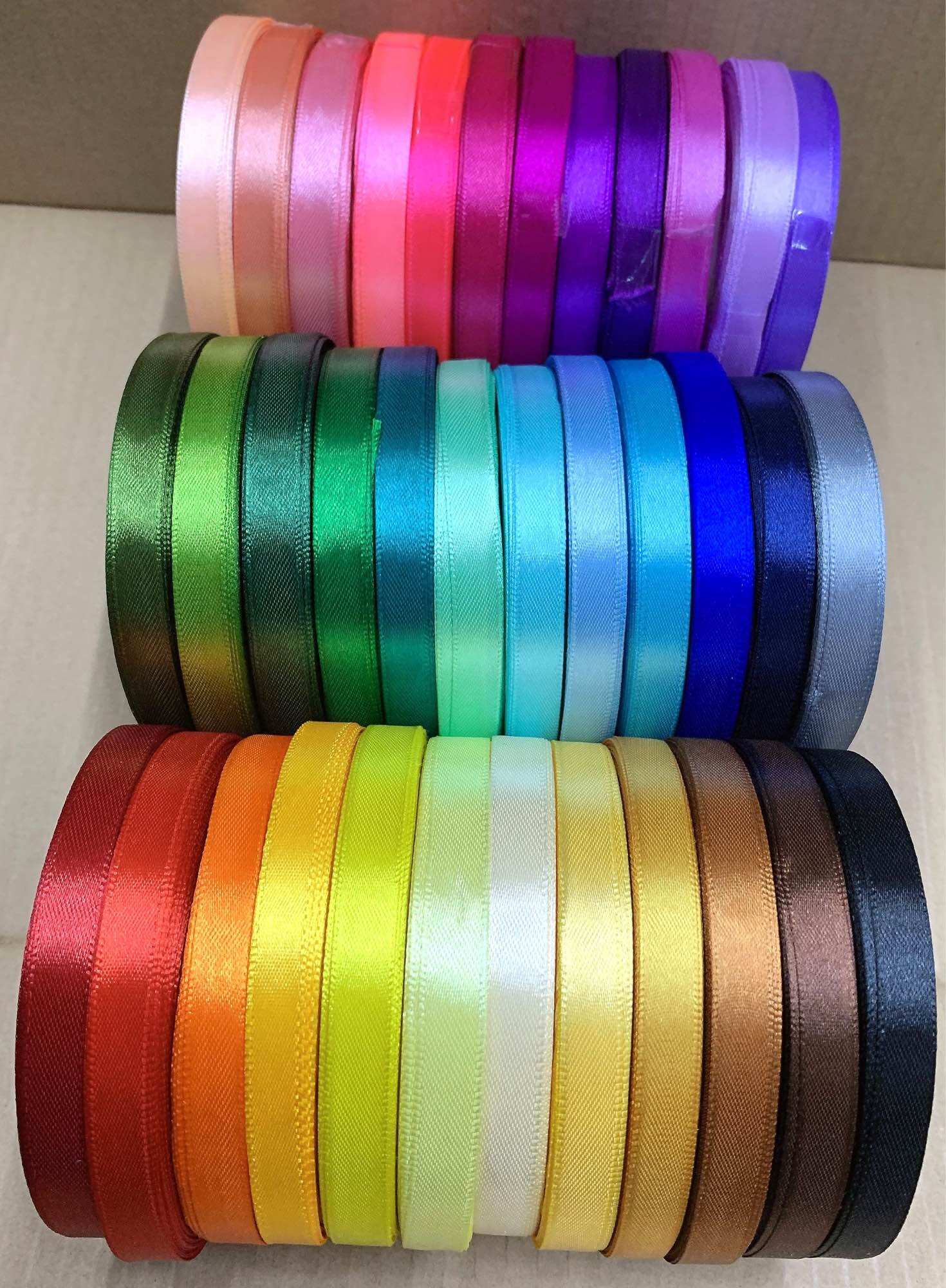 Ruban satin 1cm.