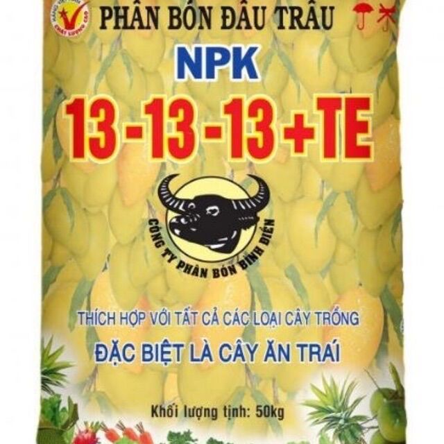 Phân bón npk 13-13-13 +te 500gr