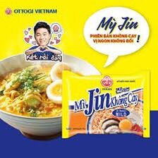 Mì nước Jin Ottogi không cay gói 120g