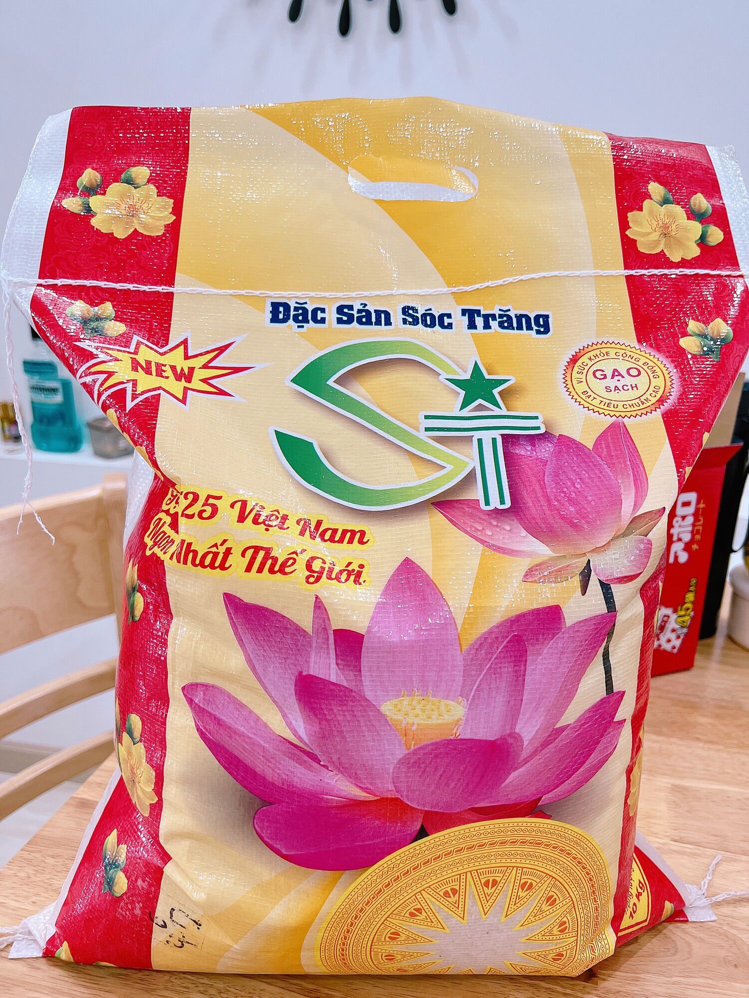 Gạo ST25 hàng chuẩn loại 1 túi 10kg