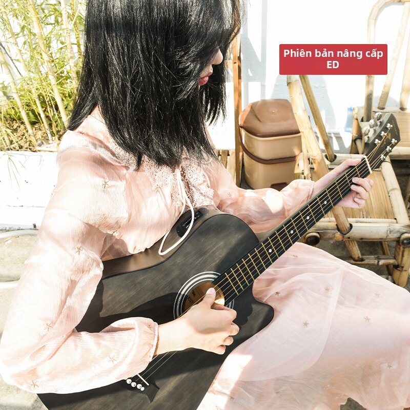 AOBIXIONG | Đàn Guitar Dân Ca Tập Luyện Có Thể Điện Hóa cho Người Mới Bắt Đầu