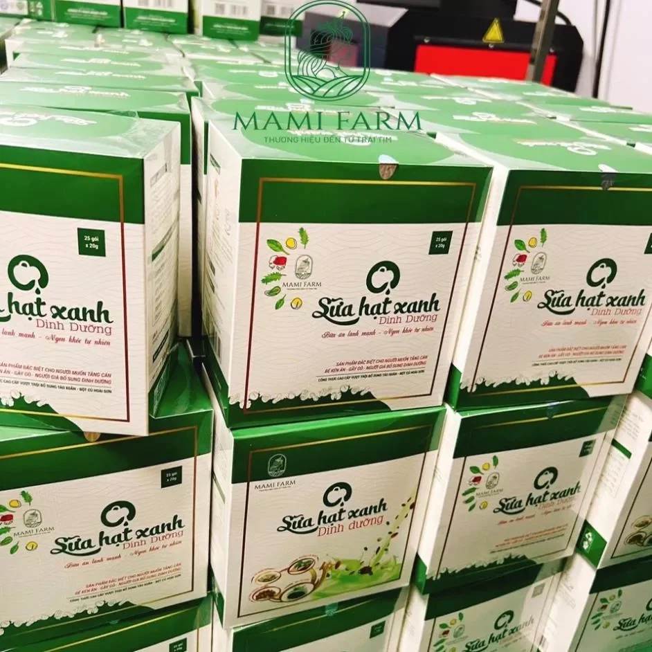 Sữa hạt xanh dinh dưỡng Mami farm