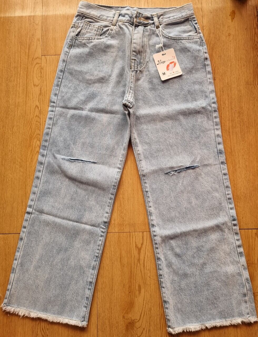 [ẢNH THẬT][FREE SHIP][KÈM QUÀ] QUẦN BAGGY JEANS LƯNG CAO/THỜI TRANG/CÁ TÍNH BASIC