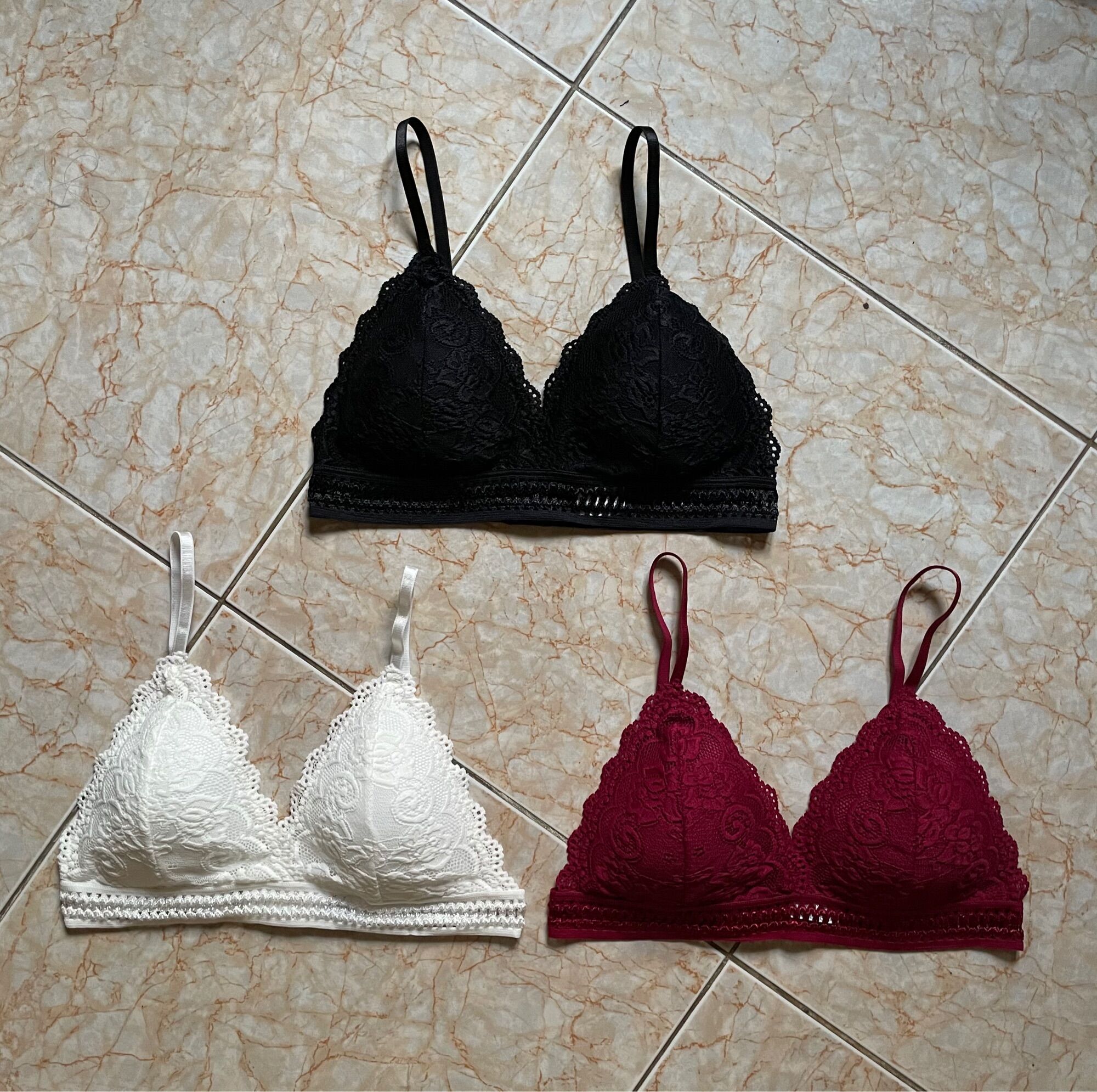 Áo Bra Ren QC Cao Cấp Giãn Tốt FreeSize ( Có Sẵn )