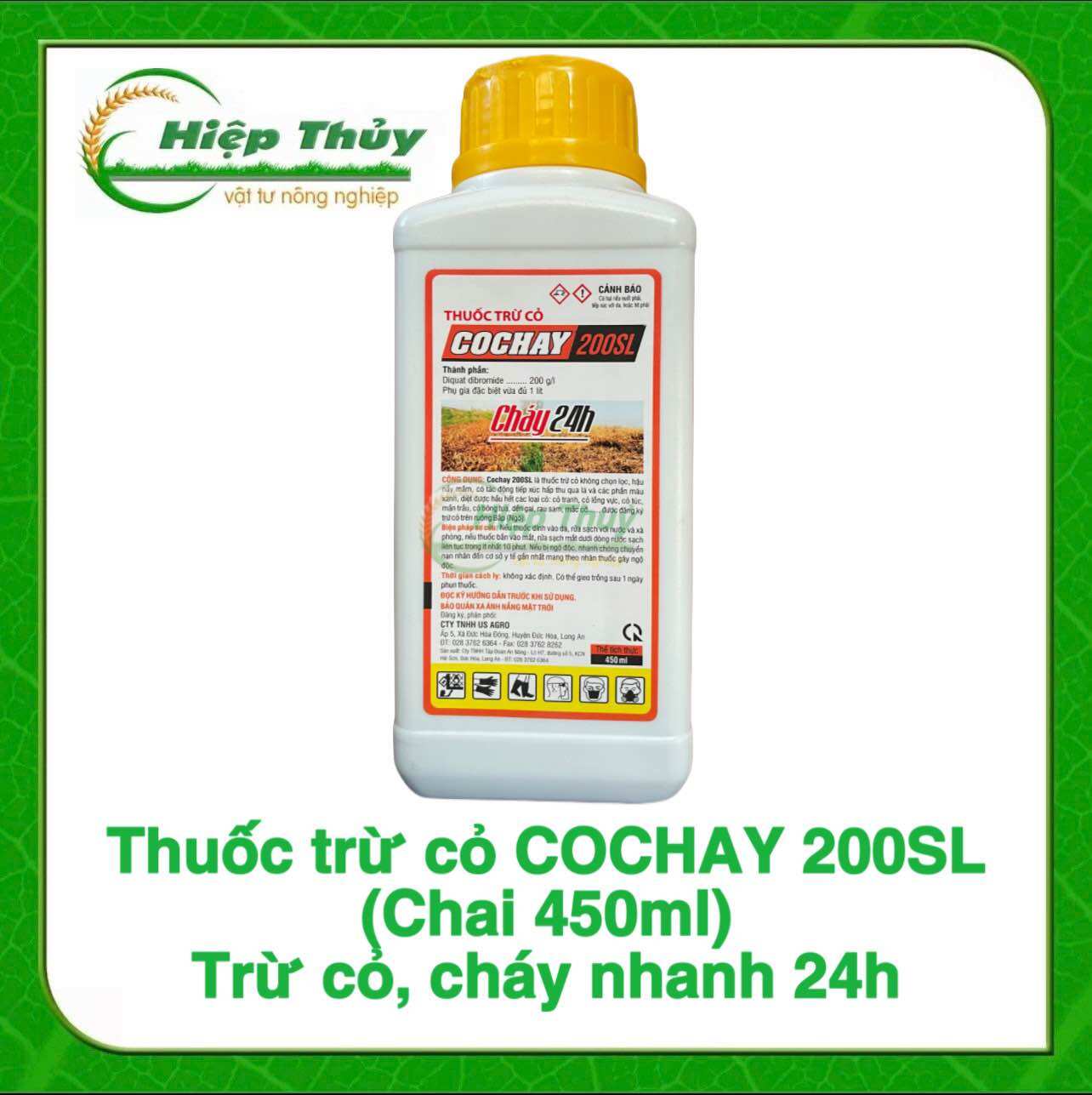Thuốc trừ cỏ cochay 200sl trừ cỏ cực mạnh công nghệ mỹ